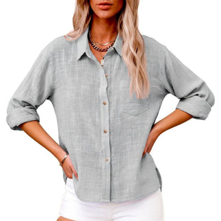 Romane™ — Blouse en coton élégante au style intemporel