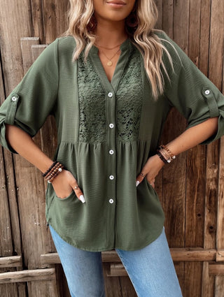 Lucienne™ — Blouse élégante en coton au charme naturel