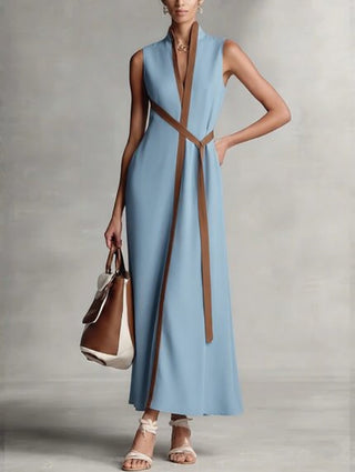 Éléonore™ — Robe longue élégante à silhouette structurée