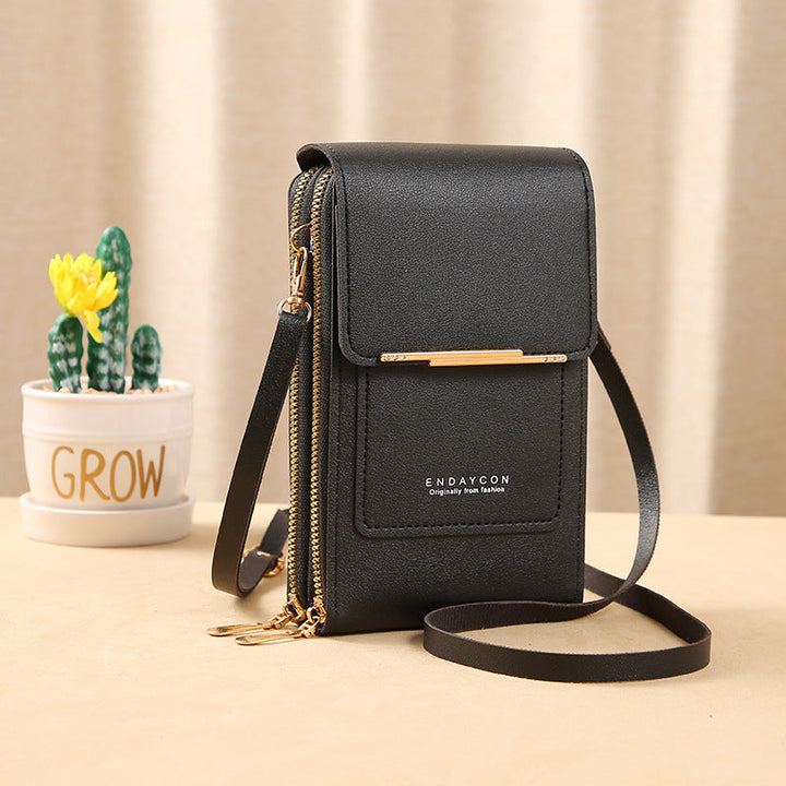 Aurélie™ — Sac bandoulière sécurisé tactile élégant